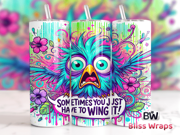 Download Sarcastic Funny Bird Tumbler Wrap Png - Bird tumbler wrap Collection