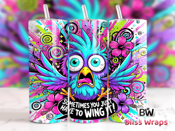 Download Sarcastic Funny Bird Tumbler Wrap Png - Bird tumbler wrap Collection