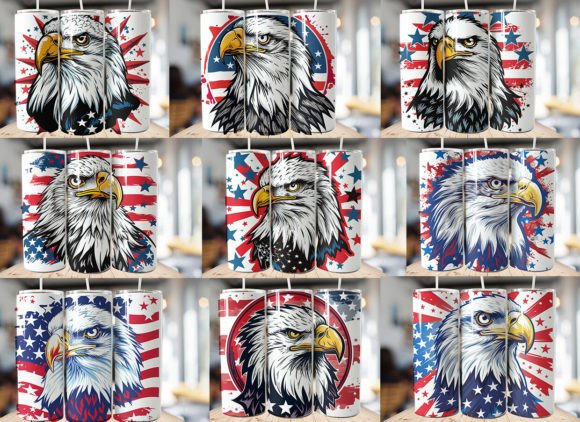 Download American Eagle Tumbler Bundle - Eagle tumbler Collection
