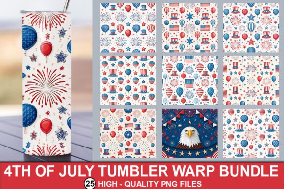 Download 4th of July Tumbler Wrap Bundle - 4th of july tumbler Collection