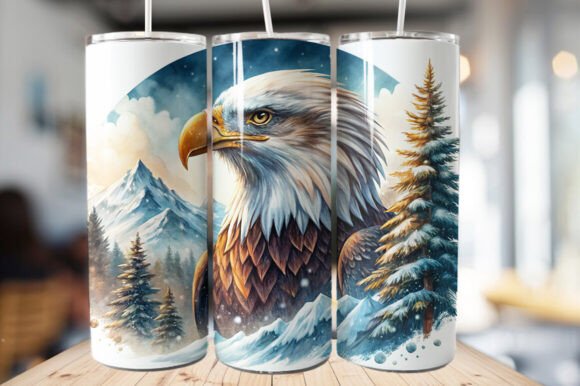 Download Bald Eagle Tumbler Wrap – PNG File - Eagle tumbler Collection